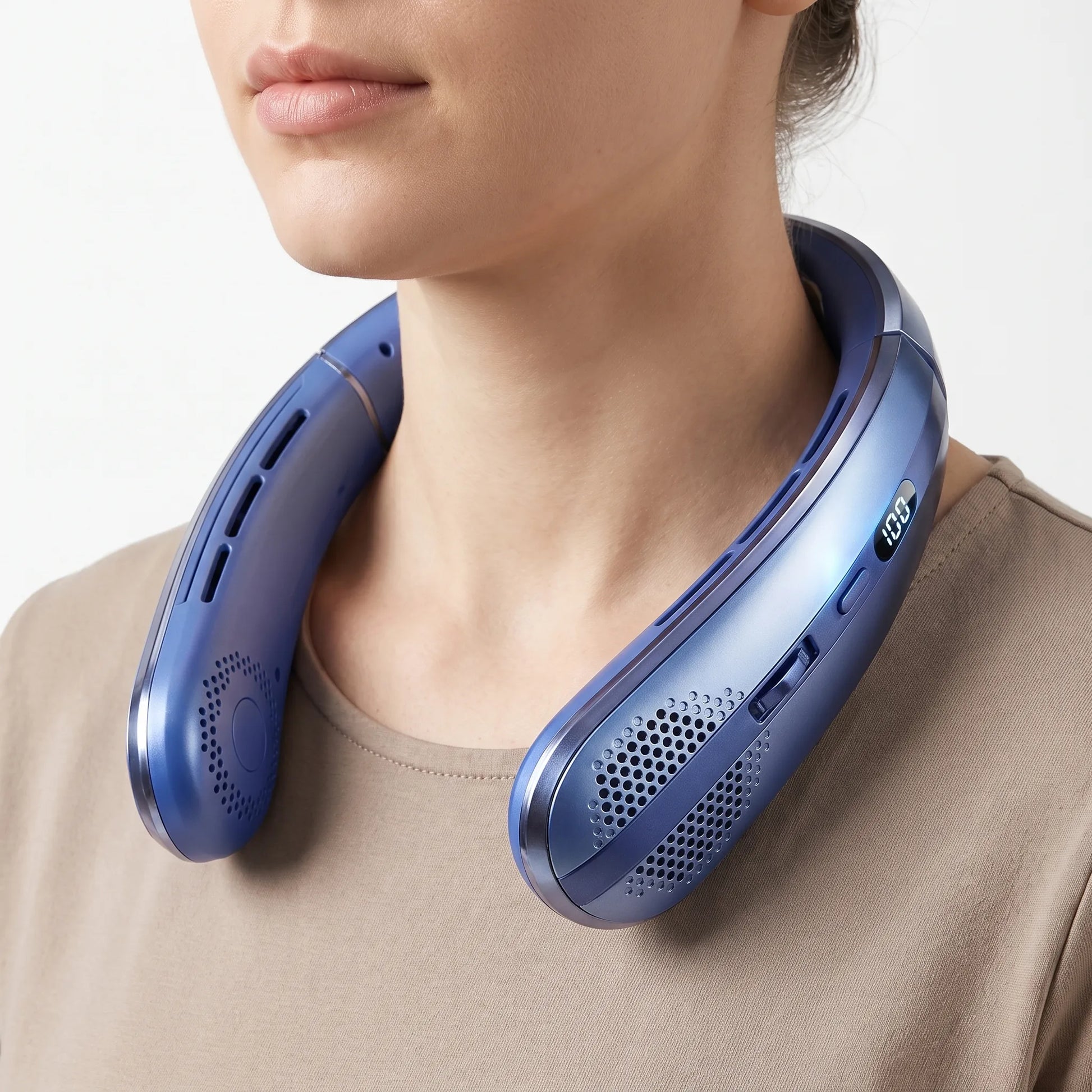 Bladeless Portable Neck Fan | AeroNeck