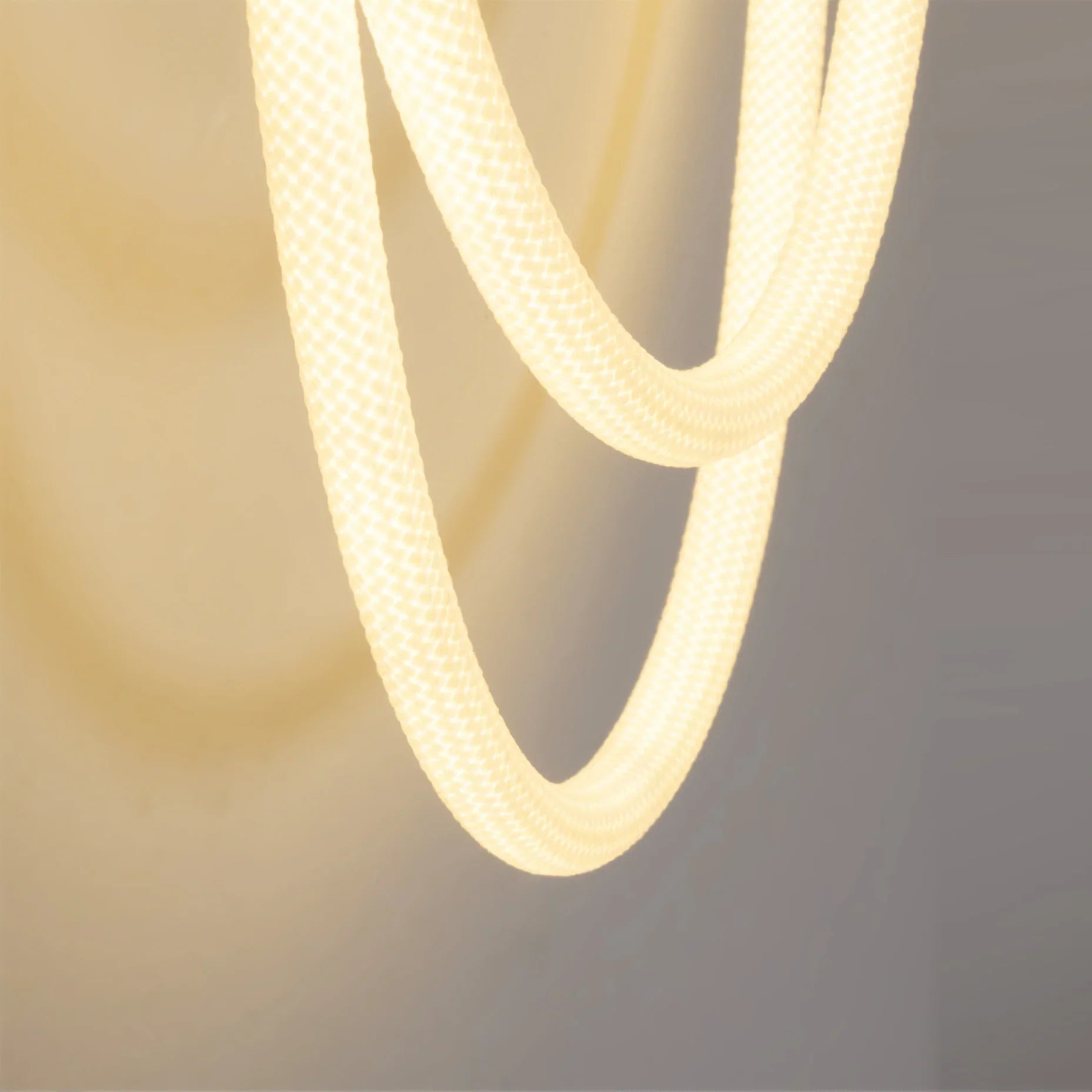 Braided Silicone Rope Wall Light for Modern Rooms | Raynora