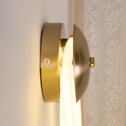 Braided Silicone Rope Wall Light for Modern Rooms | Raynora