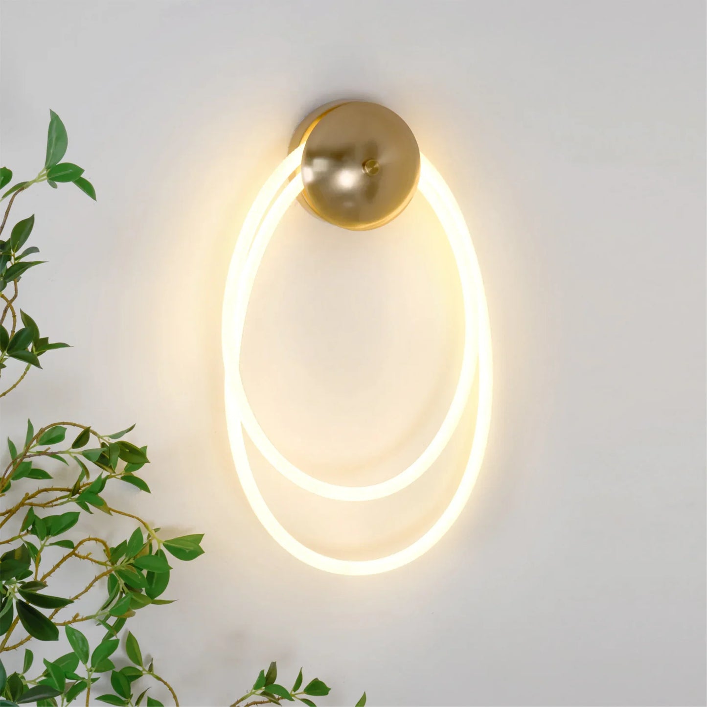 Braided Silicone Rope Wall Light for Modern Rooms | Raynora
