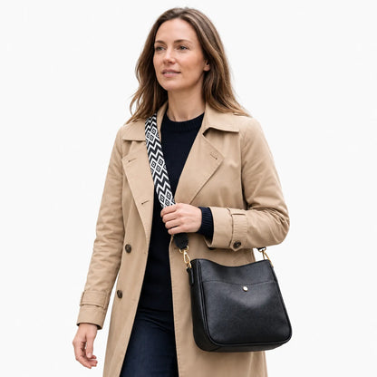 Casual Everyday Zipped Crossbody Shoulder Bag
