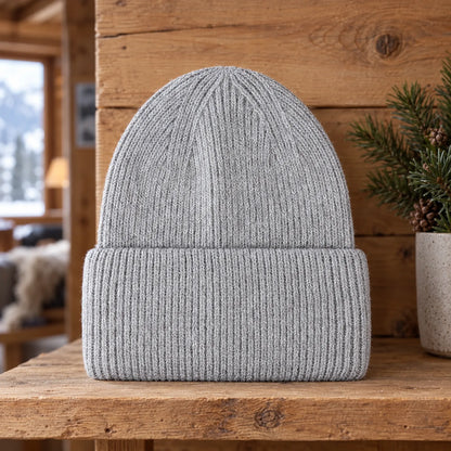 Casual Ribbed Winter Toque Hat