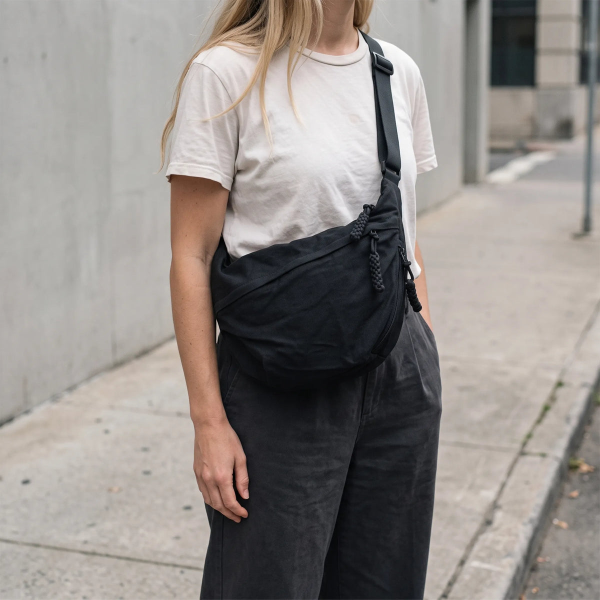 Casual Slouchy Tote Crossbody Shoulder Bag