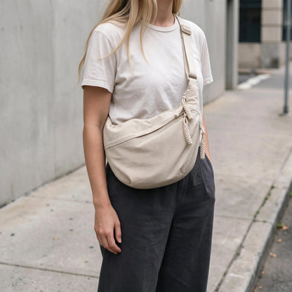 Casual Slouchy Tote Crossbody Shoulder Bag