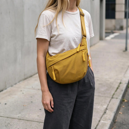 Casual Slouchy Tote Crossbody Shoulder Bag