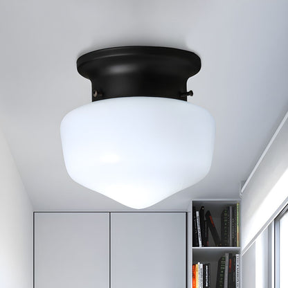 Ceiling Glass Flush Mount Light Modern Style | Auraly