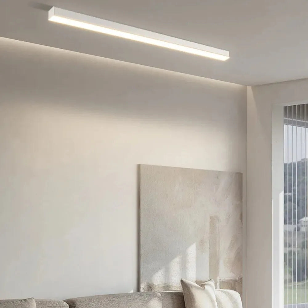 Ceiling LED Linear Light Minimalist Modern Style | Lumise
