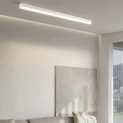 Ceiling LED Linear Light Minimalist Modern Style | Lumise