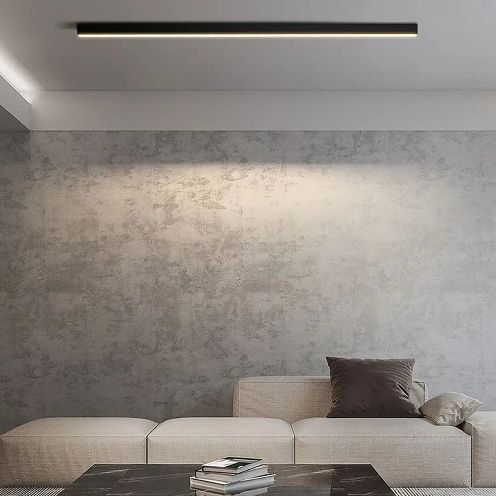 Ceiling LED Linear Light Minimalist Modern Style | Lumise