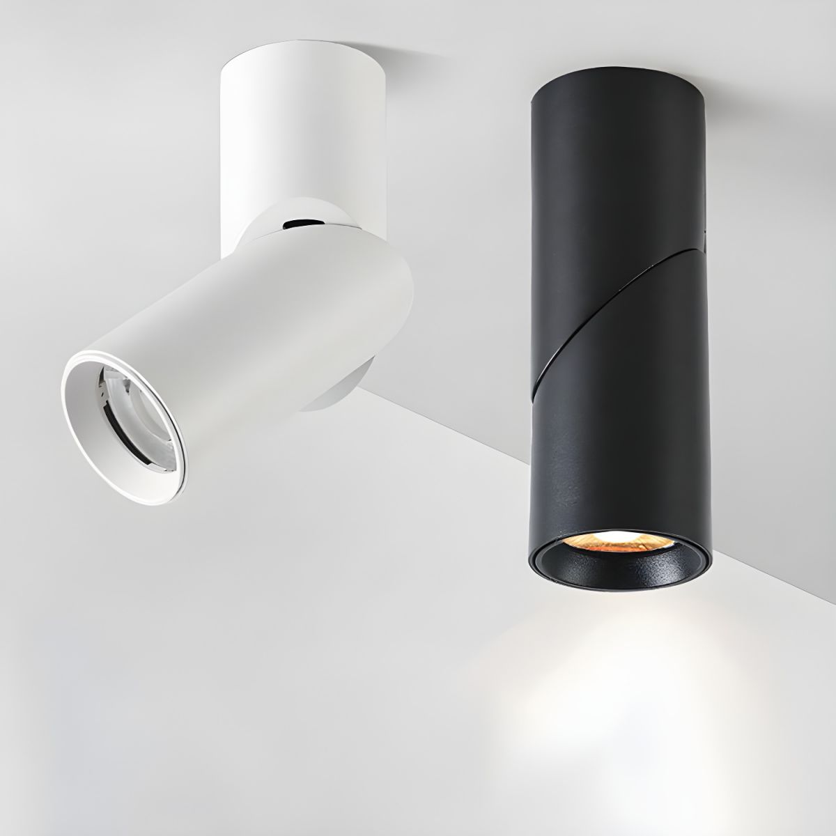 Ceiling Light Nordic Aluminum Cylinder Flush Mount | Lurvexa