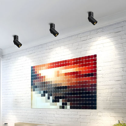 Ceiling Light Nordic Aluminum Cylinder Flush Mount | Lurvexa