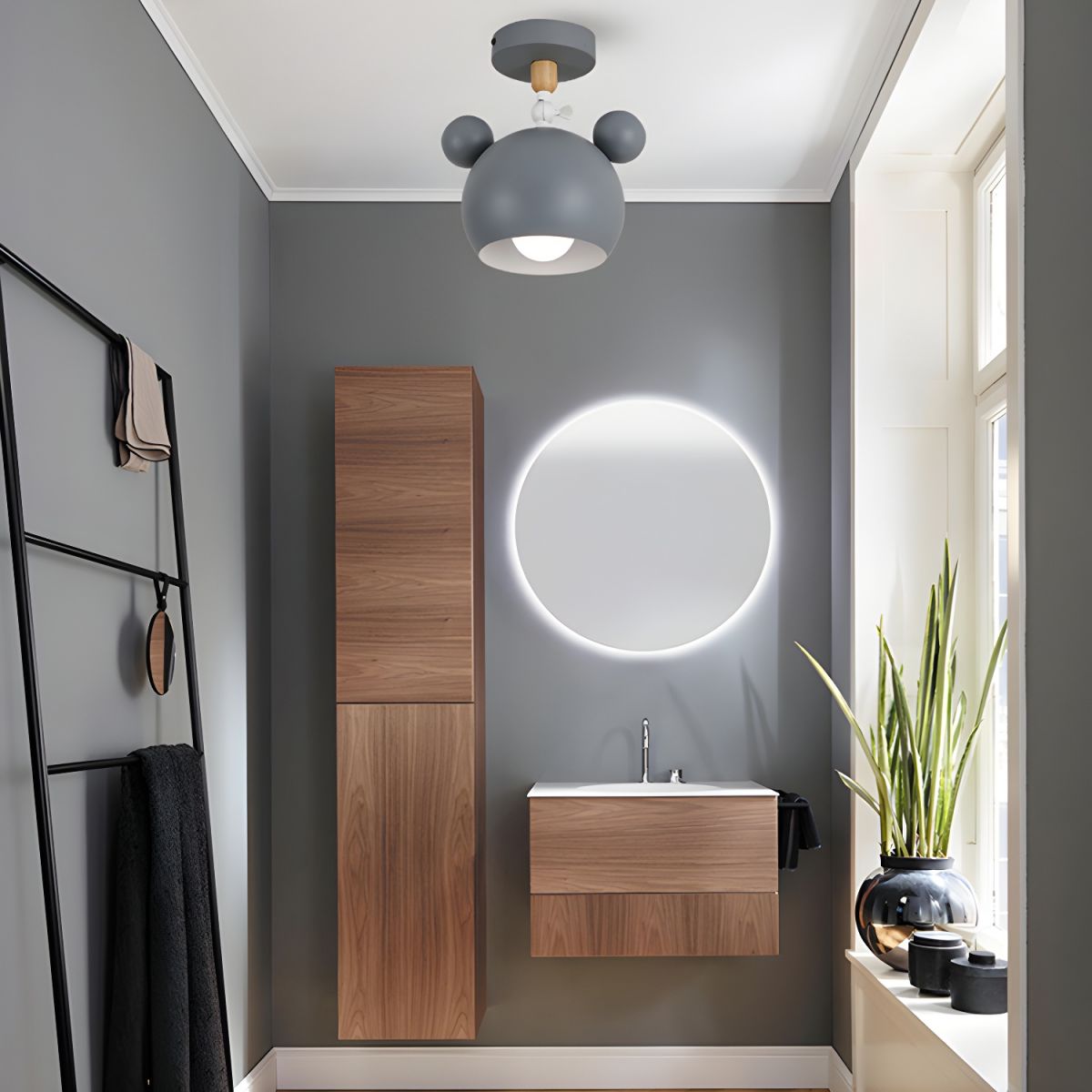 Ceiling Light Nordic Metal Macaron Style Fixture | Audalo