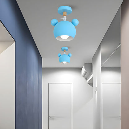 Ceiling Light Nordic Metal Macaron Style Fixture | Audalo