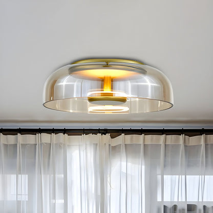 Ceiling Light with Glass Dome Nordic Modern Style | Lumeza