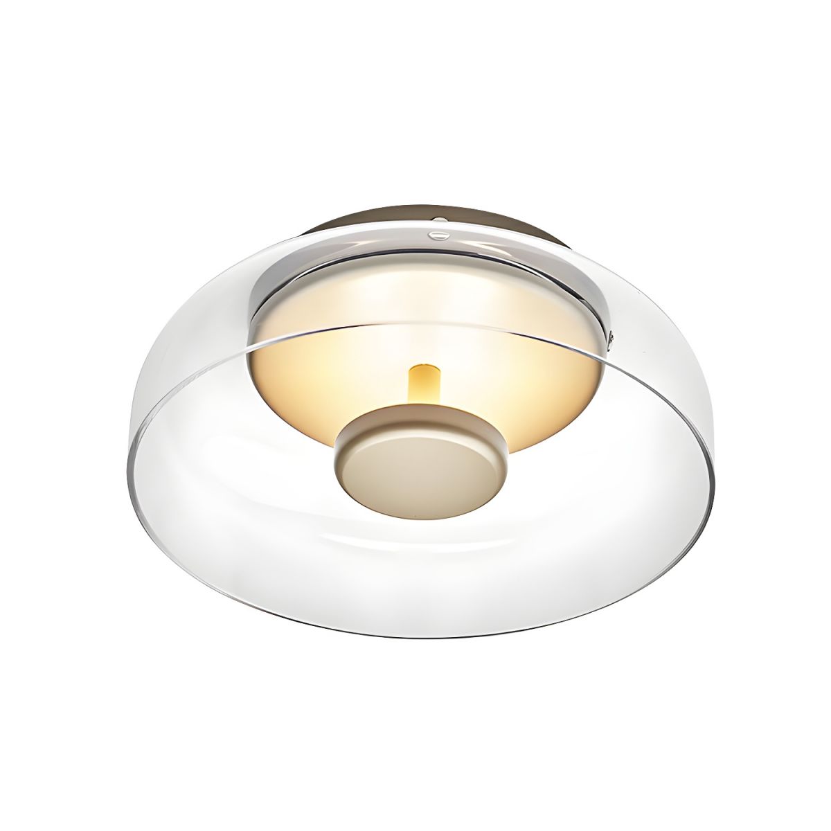 Ceiling Light with Glass Dome Nordic Modern Style | Lumeza