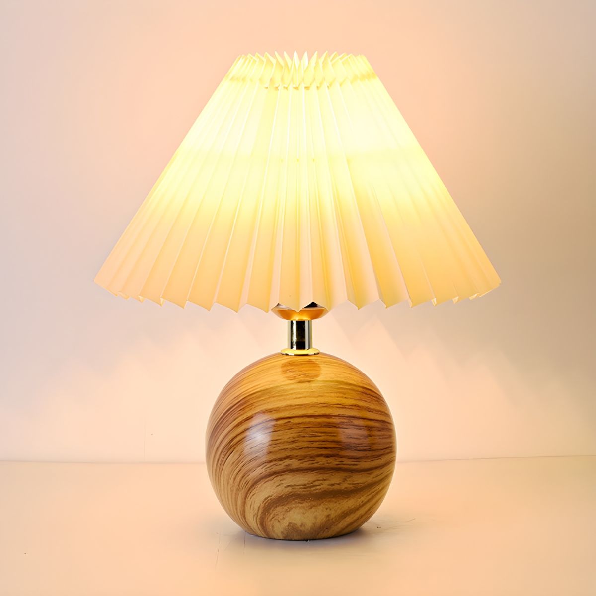 Ceramic Base Table Lamp with Cone Shade Modern | Kordale