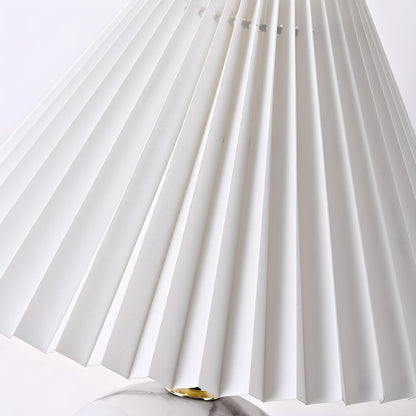 Ceramic Base Table Lamp with Cone Shade Modern | Kordale