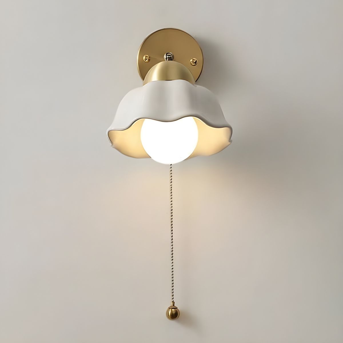 Ceramic Medieval Wall Light for Bedside Spaces | Cerovia