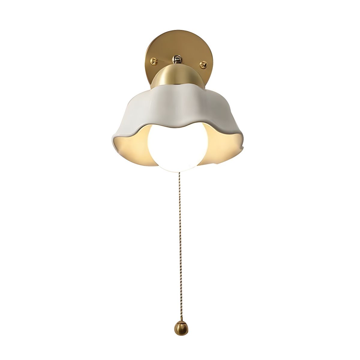 Ceramic Medieval Wall Light for Bedside Spaces | Cerovia