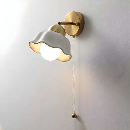 Ceramic Medieval Wall Light for Bedside Spaces | Cerovia