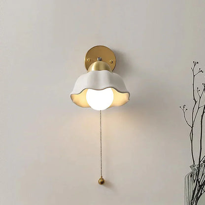 Ceramic Medieval Wall Light for Bedside Spaces | Cerovia