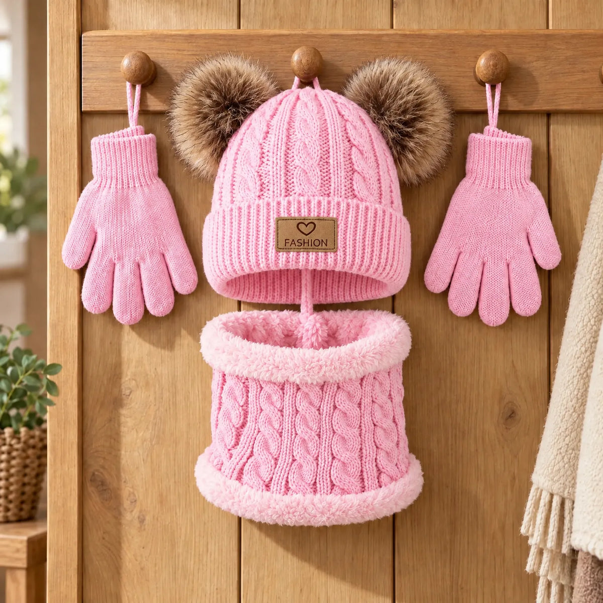 Children's Knit Winter Accessory Set