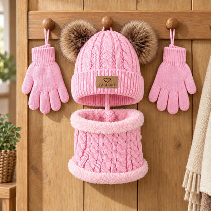 Children's Knit Winter Accessory Set