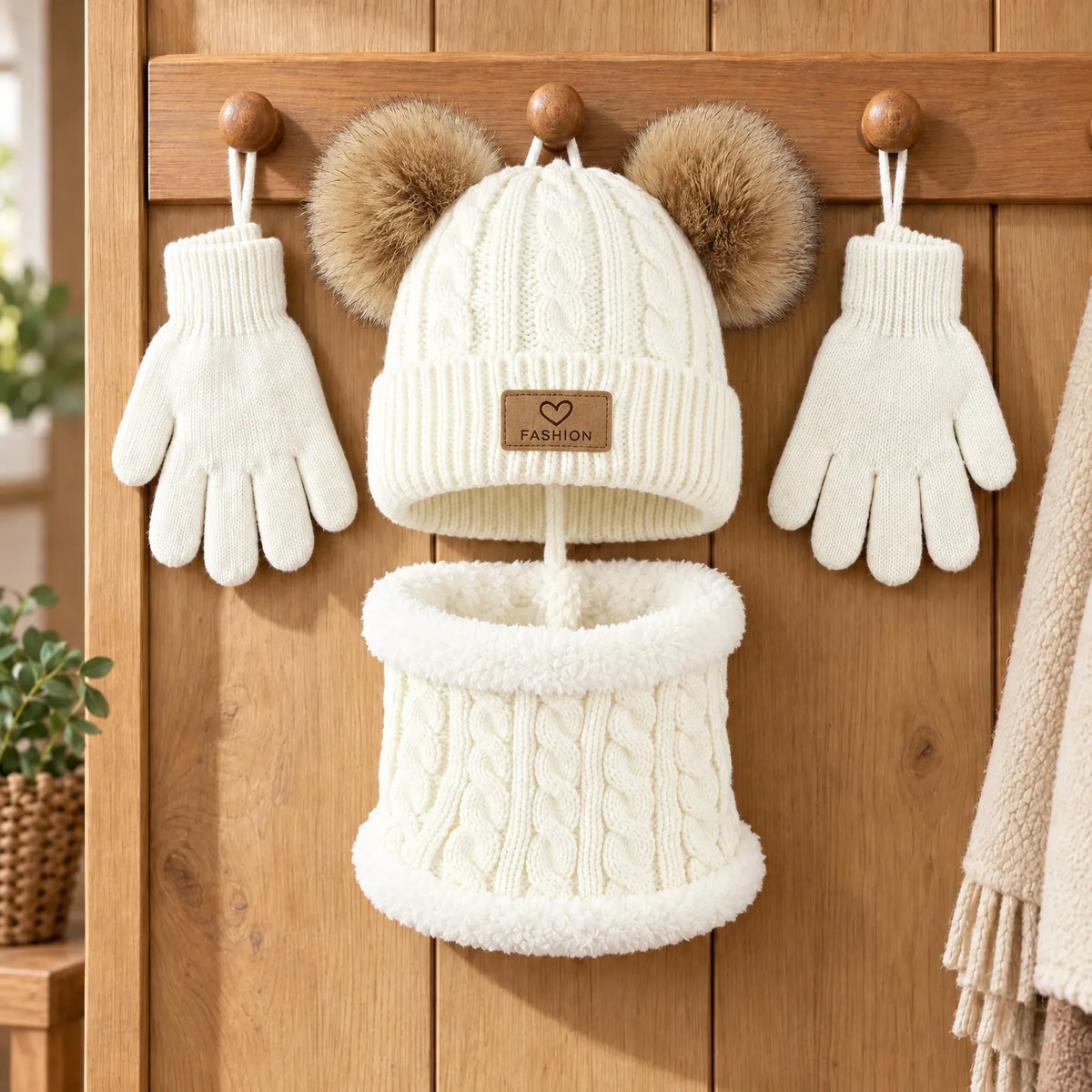 Children's Knit Winter Accessory Set