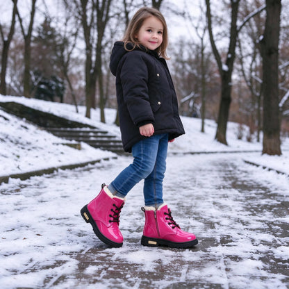 Children's Lace-Up Ankle Boots