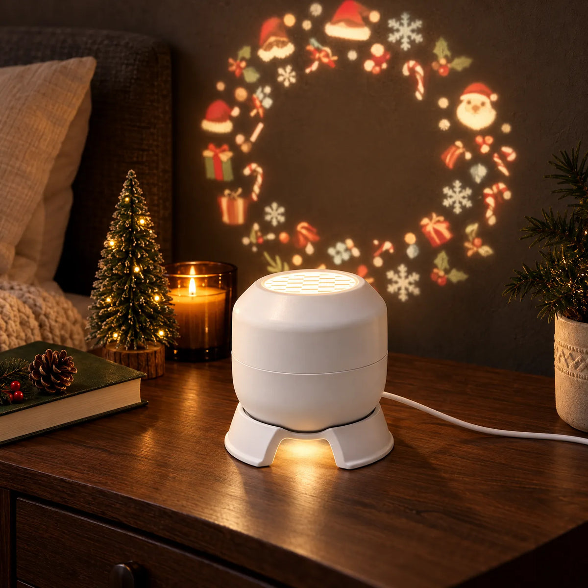 Christmas Holiday Light Projector Lamp