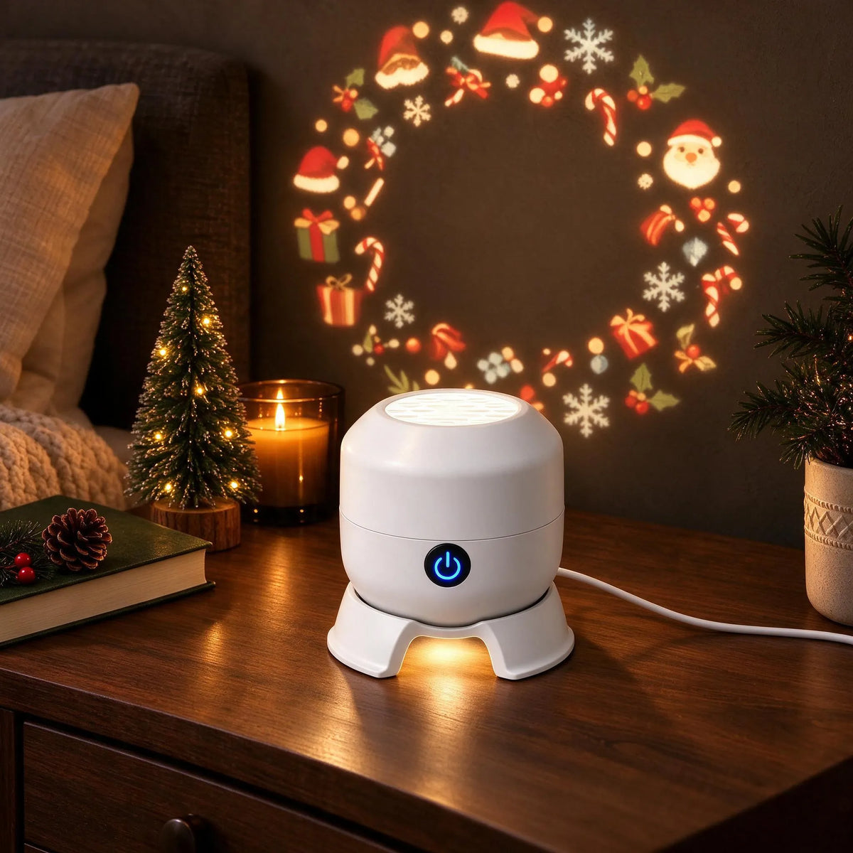 Christmas Holiday Light Projector Lamp