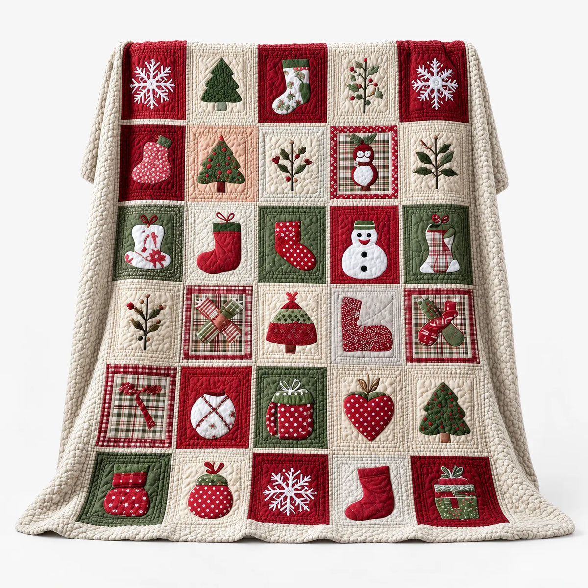 Christmas Printed Plush Throw Blanket