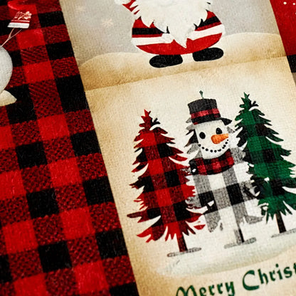 Christmas Printed Rectangular Throw Blanket