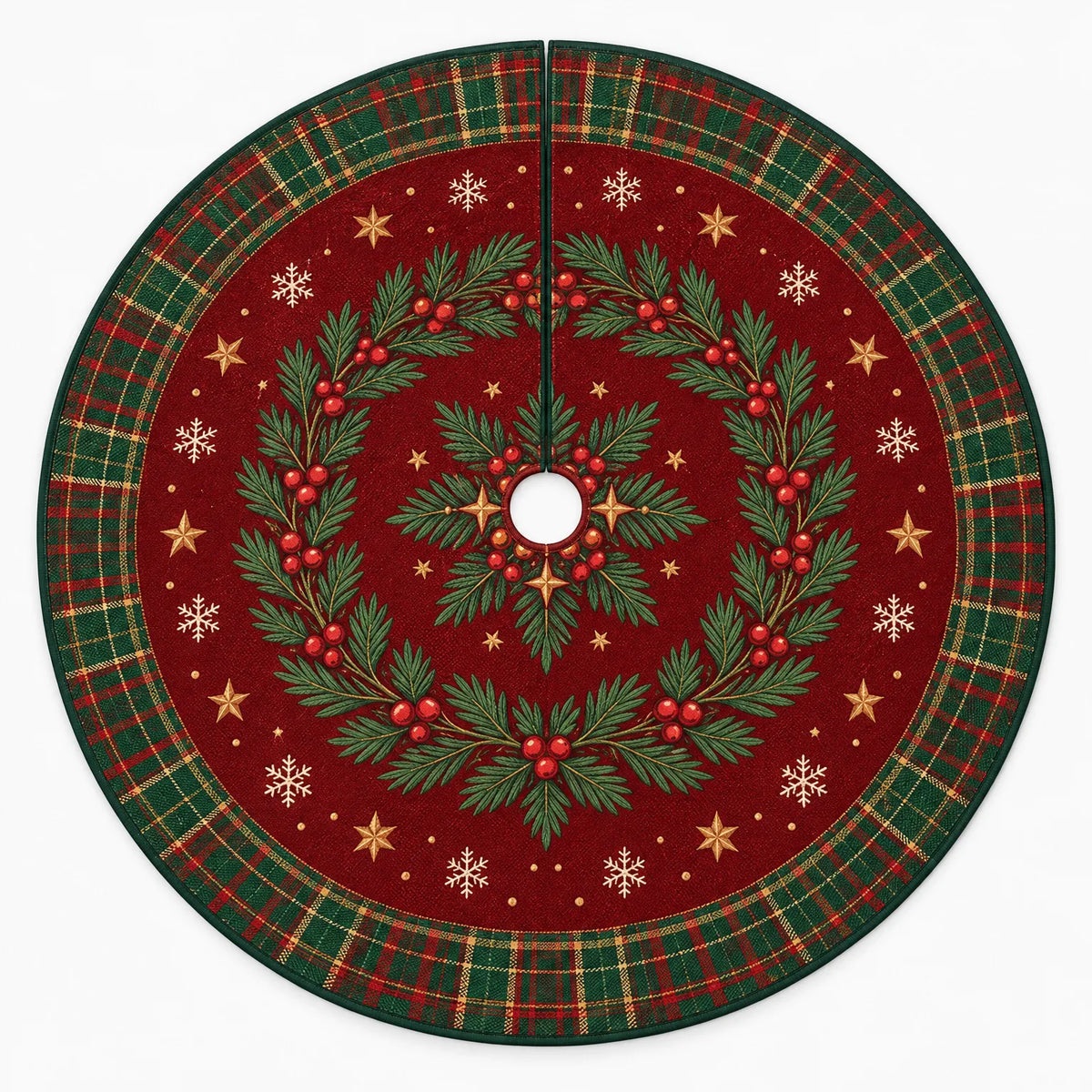 Christmas Tree Skirt Floor Mat
