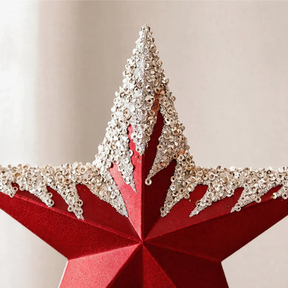 Christmas Tree Star Topper Accent