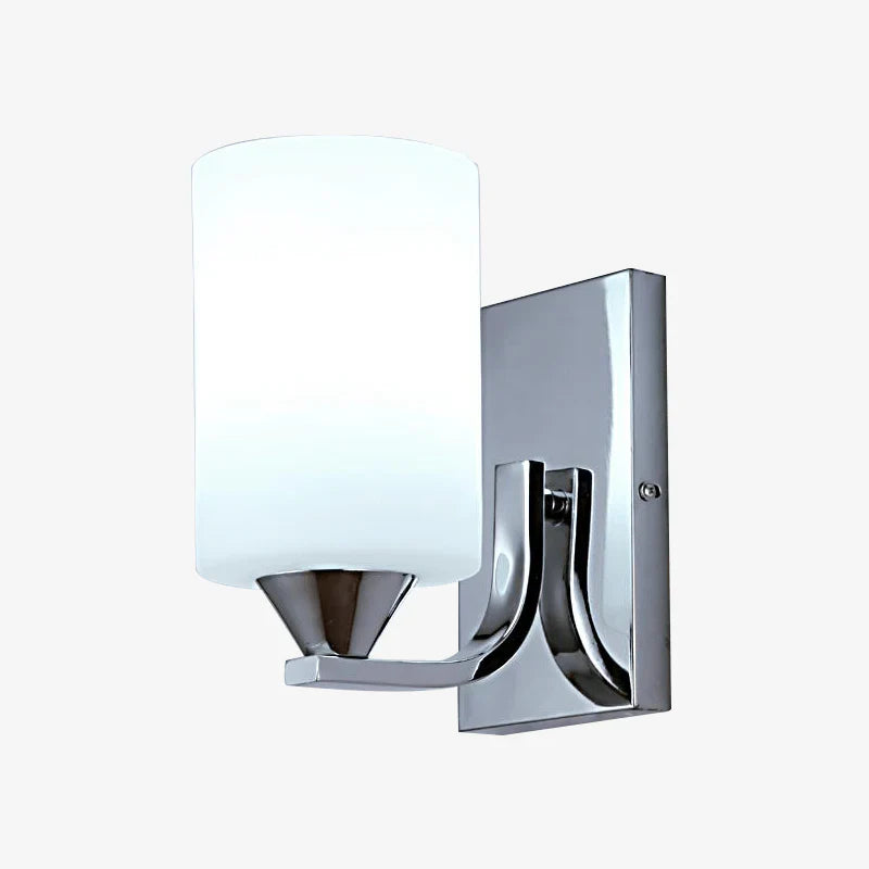 Chrome LED Wall Light for Modern Indoor Rooms | Lumessa
