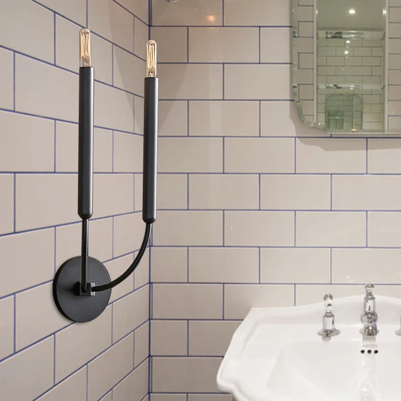Classic Metal Tube Indoor Wall Lighting Fixture | Lumerea
