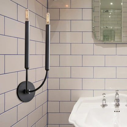 Classic Metal Tube Indoor Wall Lighting Fixture | Lumerea