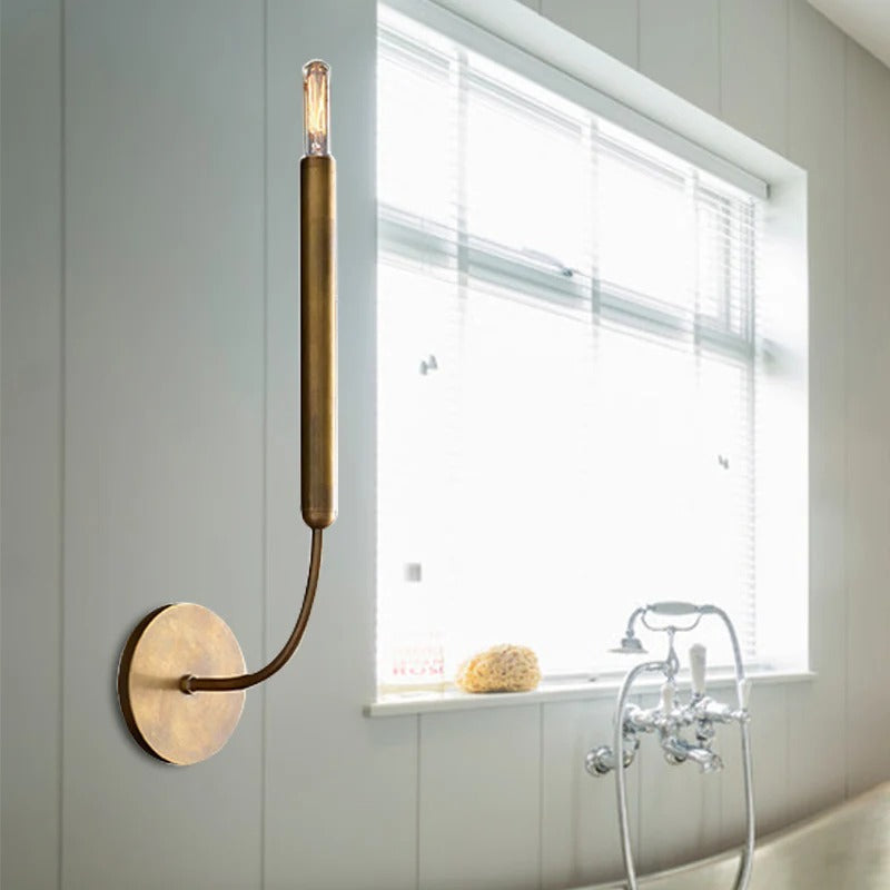 Classic Metal Tube Indoor Wall Lighting Fixture | Lumerea