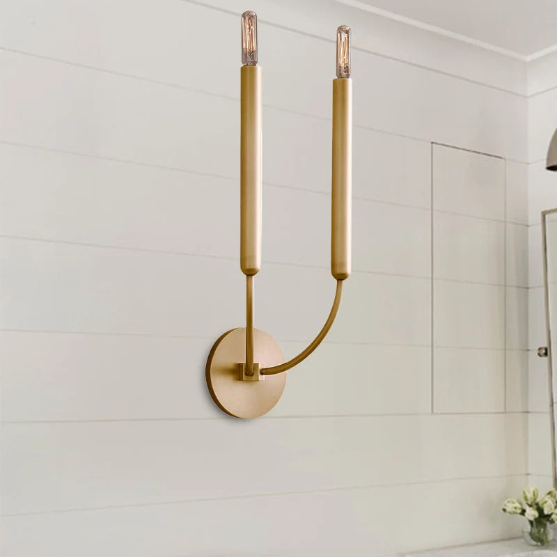 Classic Metal Tube Indoor Wall Lighting Fixture | Lumerea