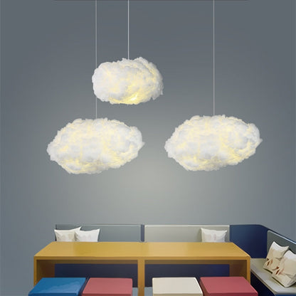 Cloud Style Ceiling Light with Soft Fabric Floating Design | Lunavix