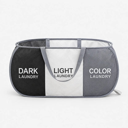 Collapsible Fabric Laundry Sorting Basket