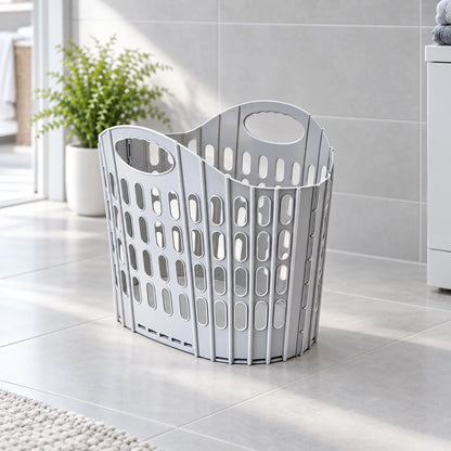 Collapsible Plastic Laundry Basket