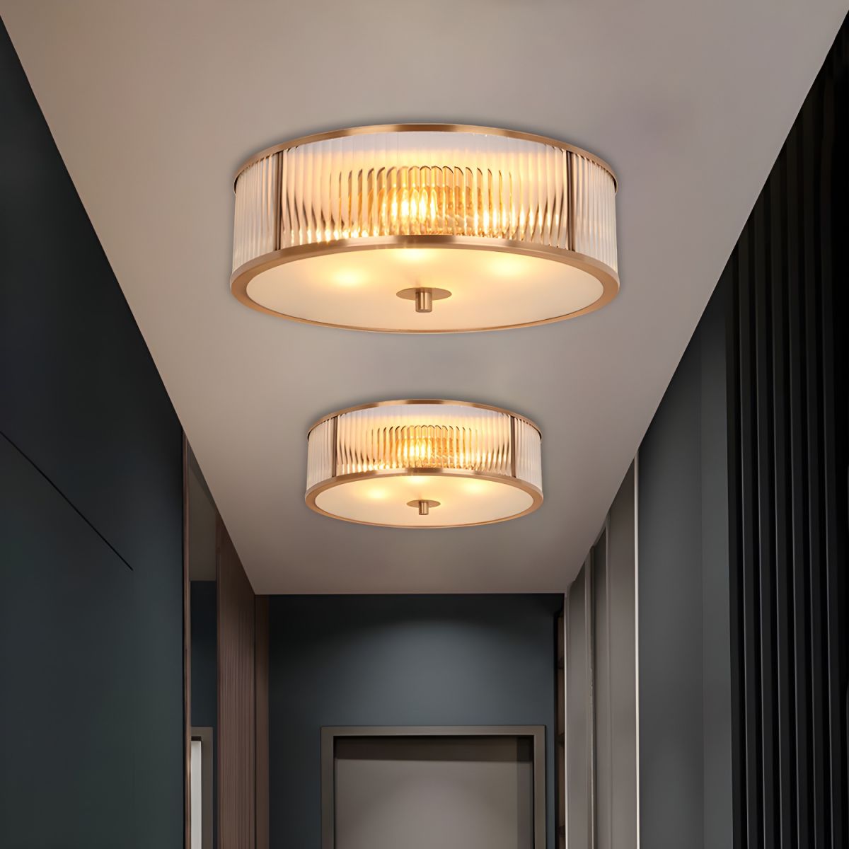 Colonial Ceiling Light with Opaline Glass Finish | Lumexa