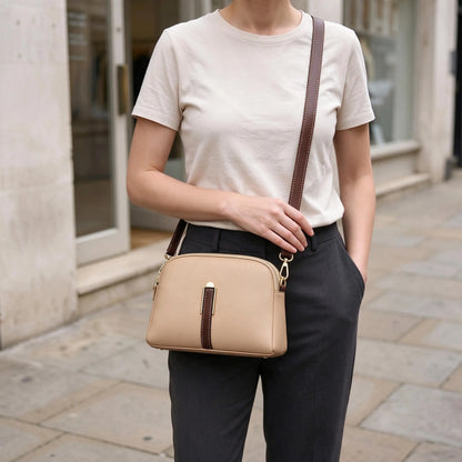 Compact Shell Shape Crossbody Bag