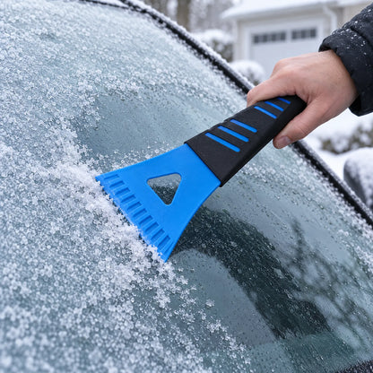 Compact Windshield Ice Scraper