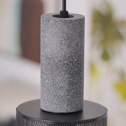 Concrete Cylinder Pendant Light in Urban Design | Valnora