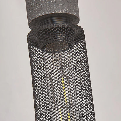 Concrete Cylinder Pendant Light in Urban Design | Valnora