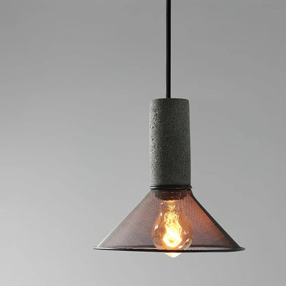 Concrete Cylinder Pendant Light in Urban Design | Valnora