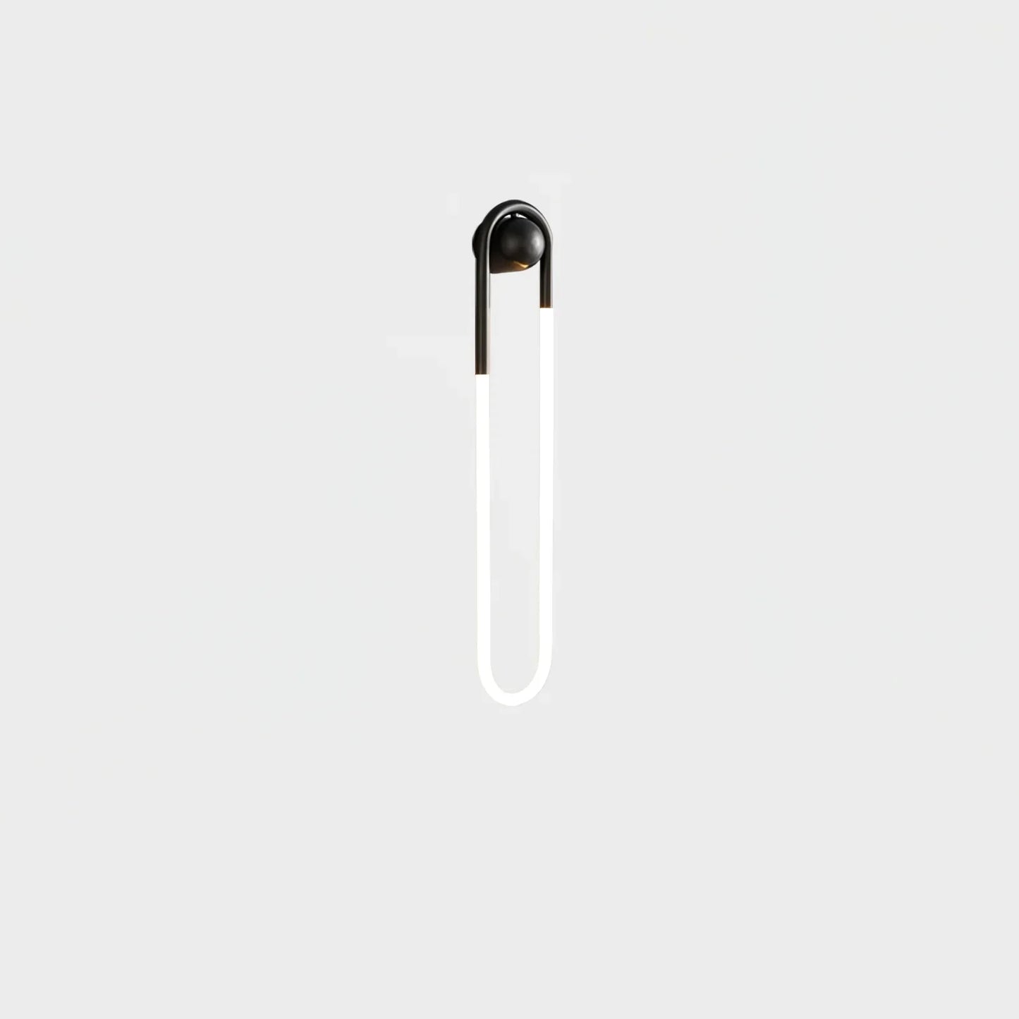 Contemporary Brass Loop LED Wall Light for Interiors | Loopra